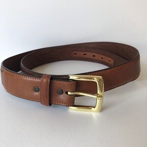 3D Belt Company Brown Leather Belt